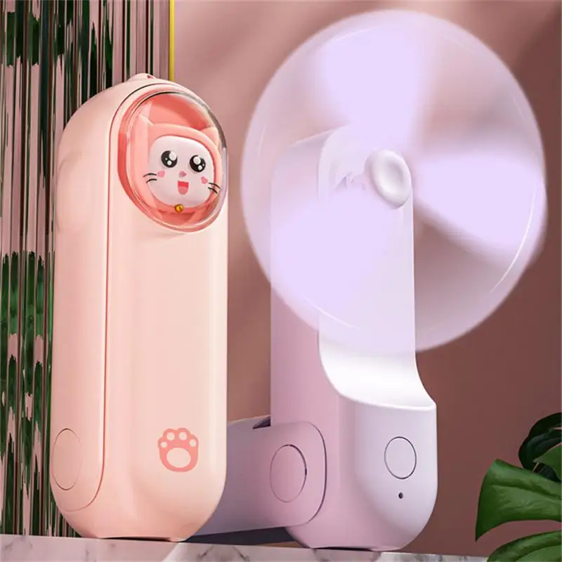 

Портативный мини-вентилятор с USB, карманный складной ручной охлаждающий вентилятор с подзарядкой, для офиса и улицы