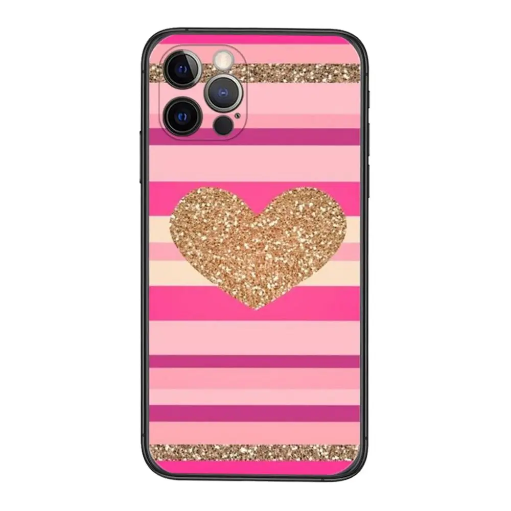 Gold Rose Love Heart Best Price Soft Mobile Phone Case Capa For Samsung Galaxy S20 Fe S30 Ultra S21 S10 S9 Plus Lite |