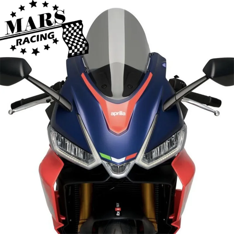 Ветровой экран на лобовое стекло мотоцикла флектор обтекатель R-racer для APRILIA NEW RS660