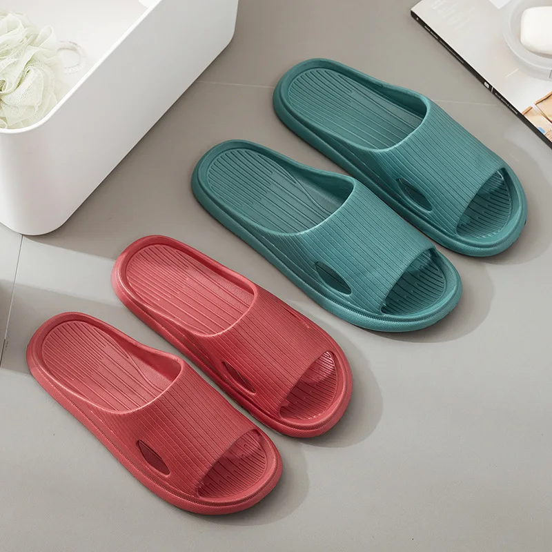 Bathroom Slipper Non Slip Shower Slides Sandals for Women Men Embossed Summer Pool Flip Flop Indoor Home 2022 Shoe