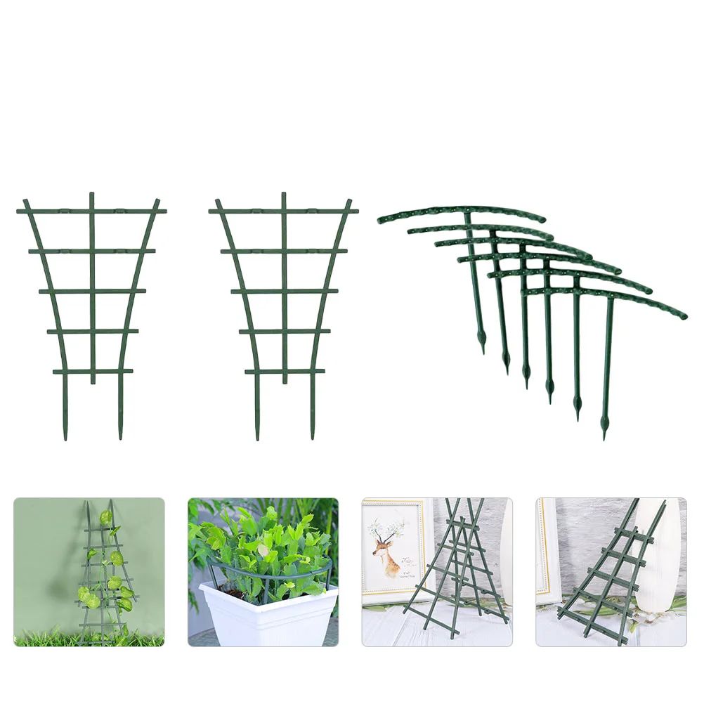 

8pcs Garden Trellises Stake Plant Growth Support Growing Vine Climbing Rack