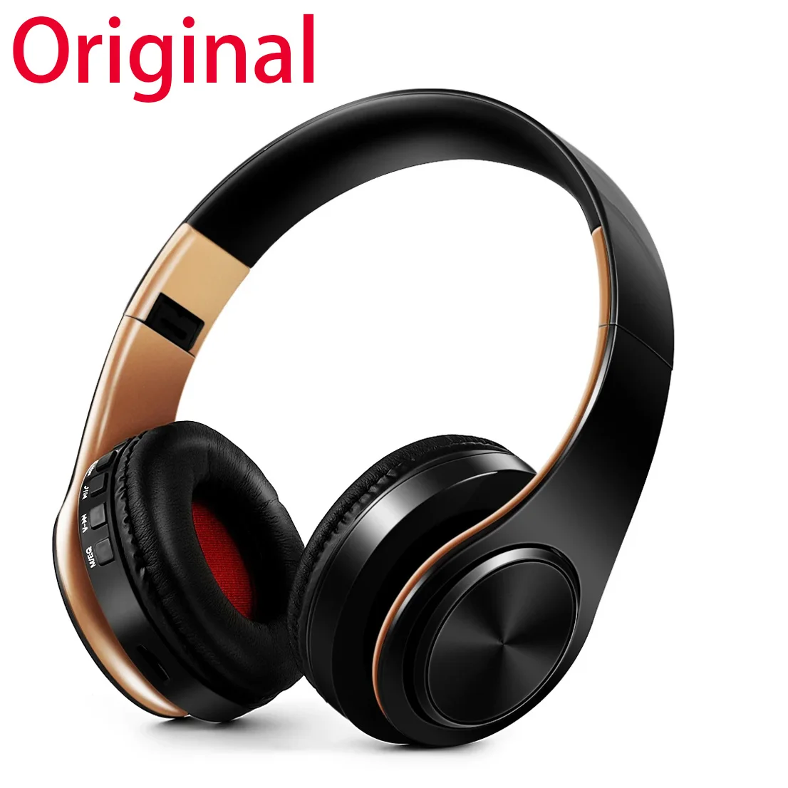 Original Hi-fi stereo headset Bluetooth headset Music headset FM and support SD card with microphone mobile Xiaomi Iphone tablet