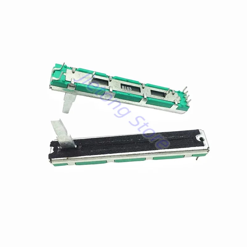 5 шт. 60 мм миксер Fader Double B103 B10K потенциометр громкости для DJM 400 500 600 800 дорожный 45