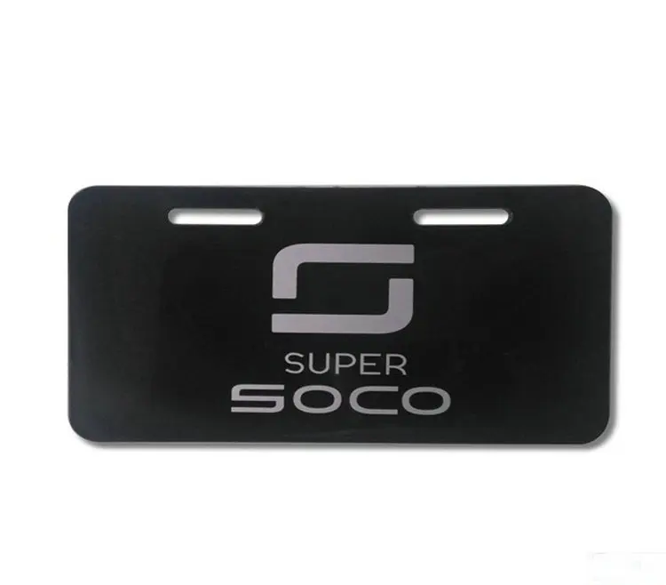 Оригинальные аксессуары для скутера Super Soco TS TC CU оригинальный задний номерной знак специальный задний номерной знак от AliExpress WW