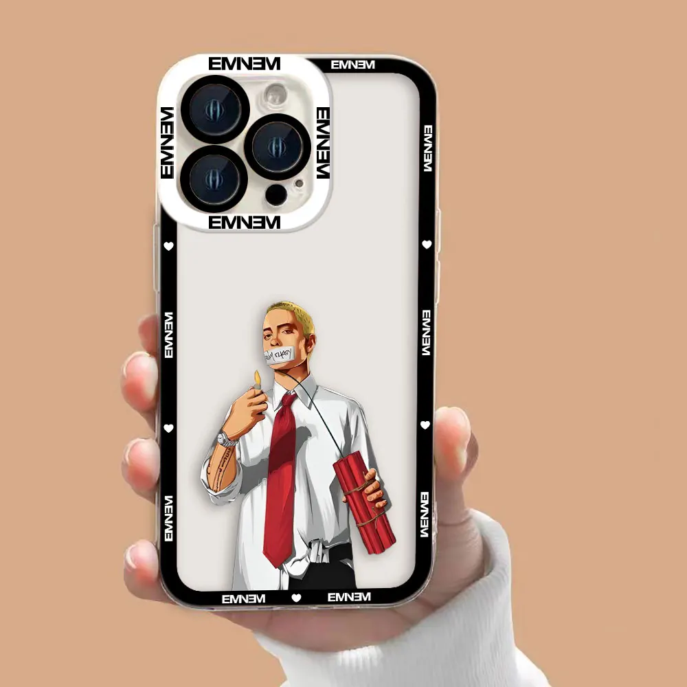 Прозрачный чехол для телефона с изображением рэпера и певца E-Eminem для OPPO A6X A98 A94 A79 A78 A74 A60 A58 A57 A55 A54 A53 A31 A15 A9 A5 A3 A3X A5X (art.: 3920d99b0776d) - 3920d99b0776d