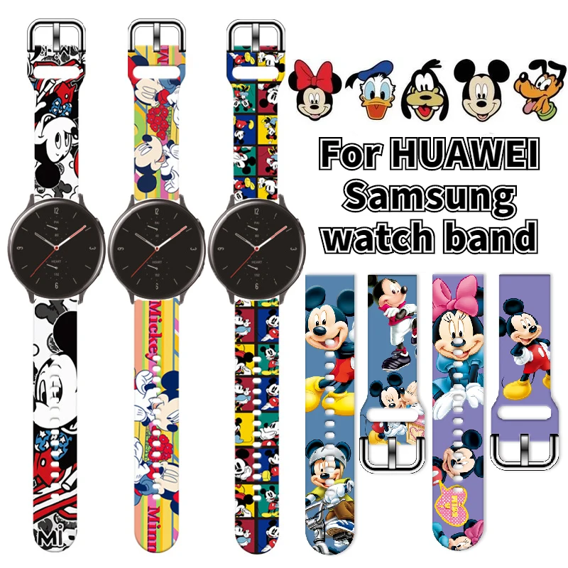Ремешок для наручных часов Huawei watch 2Pro GT/GT2 Samsung galaxy watch/active2/gear sport/s3 Sz классический, 20 мм 22 мм