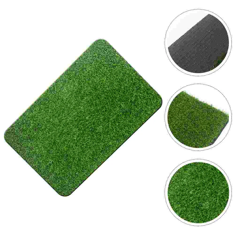 

Mat Turf Artificial Rug Fake Door Front Pad Outdoor Doormat Realistic Mats Entryway Carpet Training Floor Pet Synthetic Foot Dog