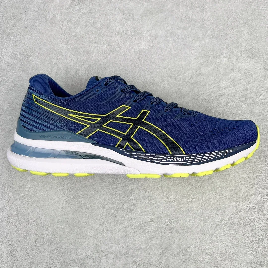 Оригинальные мужские кроссовки Asics Gel Kayano 28 для бега по бездорожью устойчивые
