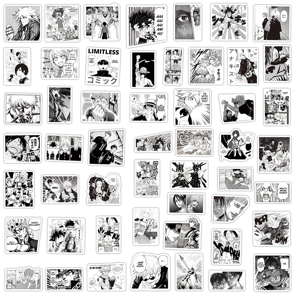 103050pcs mix demon slayer tokyo avengers anime stickers for phone guitar car moto helmet laptop sticker waterproof decal toys free global shipping