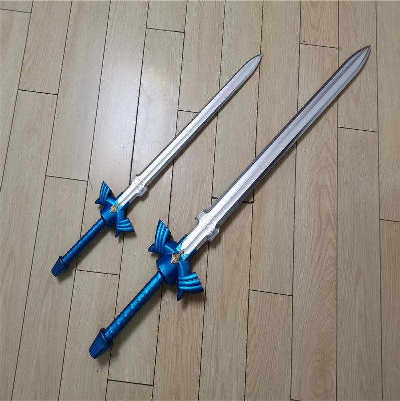 

Father-son war Toys Skysword Cosplay Weapon Sword Art Online SAO Kirigaya Kazuto Elucidator/Dark Repulser 1:1 Prop PU Foam Sword