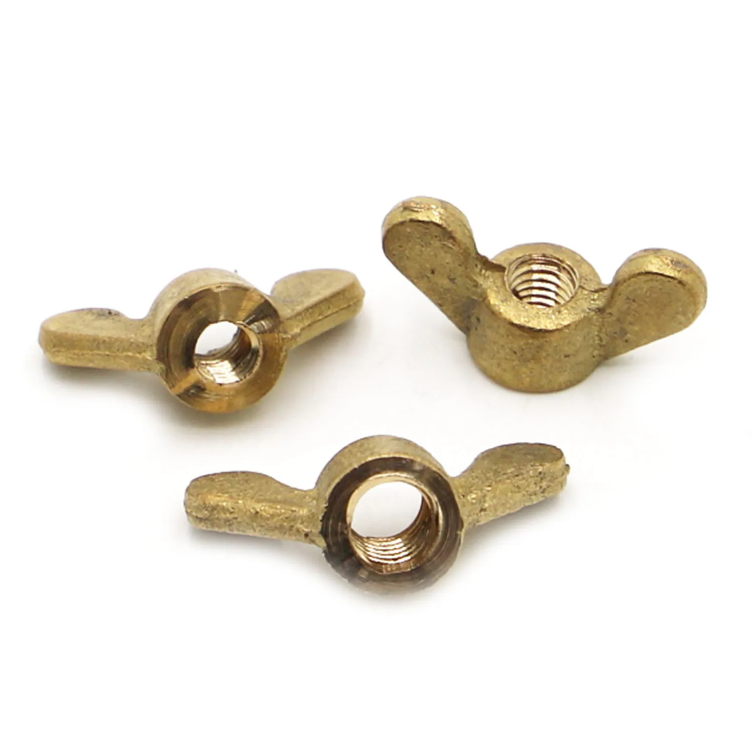 

Brass Butterfly Nut M4 M5 M6 M8 M10 M12 Hand Tighten Wing Nuts DIN315