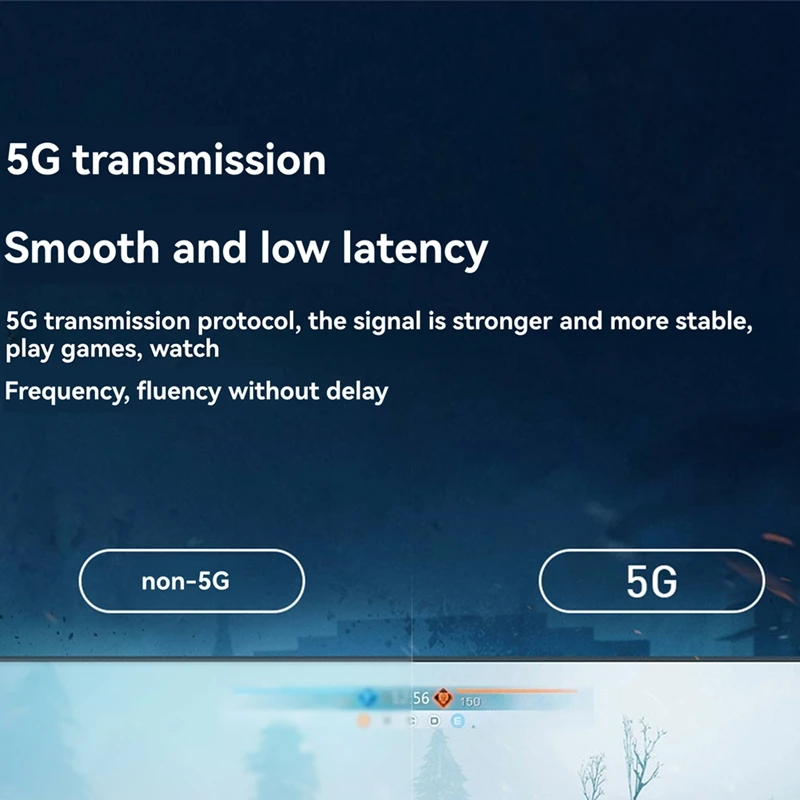 Фото Беспроводной совместимый видеопередатчик, приемник G6W, комплекты HD-удлинитель, адаптер ТВ-ключ 1080P для монитора, проектора №2
