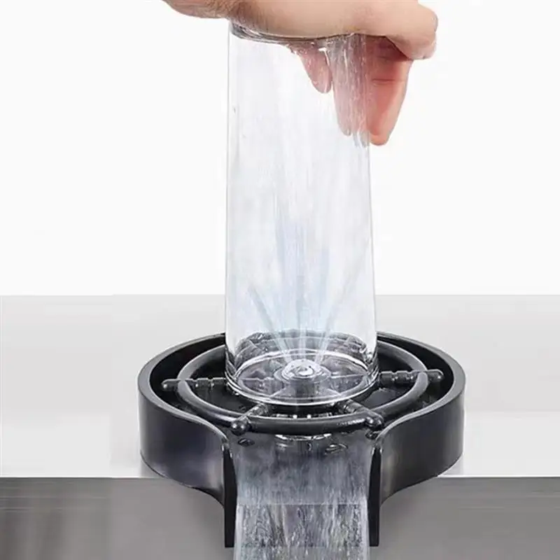 

Sink Bottle Rinser Washer Cup Glass Cleaner Attachment Kitchen For Accessories Automaticmetal Steel Stainless Device