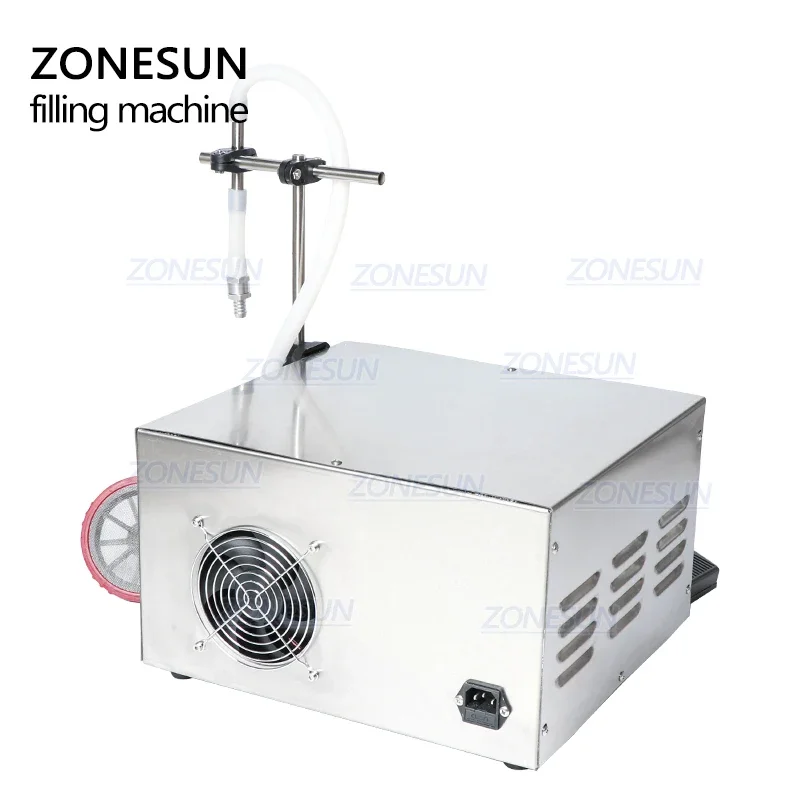 Полуавтоматическая машина ZONESUN GZ-GFK17B Remplissage Blanchisserie D'huile Cuisson Lait De Jus D⟪u Liqui Machine