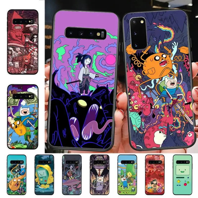 

Cartoon Adventure Time Phone Case for Samsung S10 21 20 9 8 plus lite S20 UlTRA 7edge
