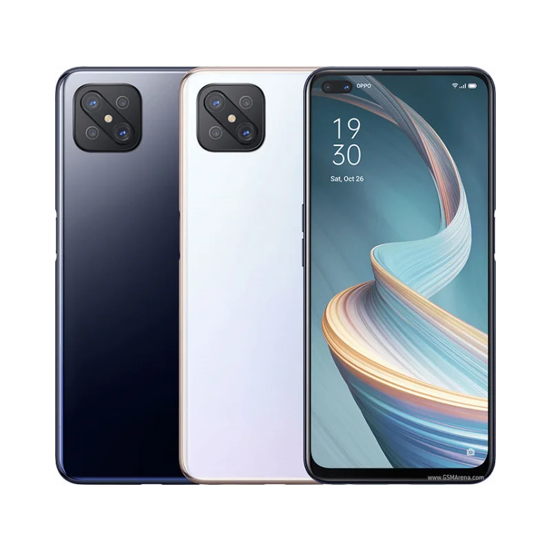 Global OPPO Reno4 Z Smartphone 5G 6.57inch Quad Camera 48MP 8GB 128GB Mobile phones Android 4000mAh NFC Original celulares