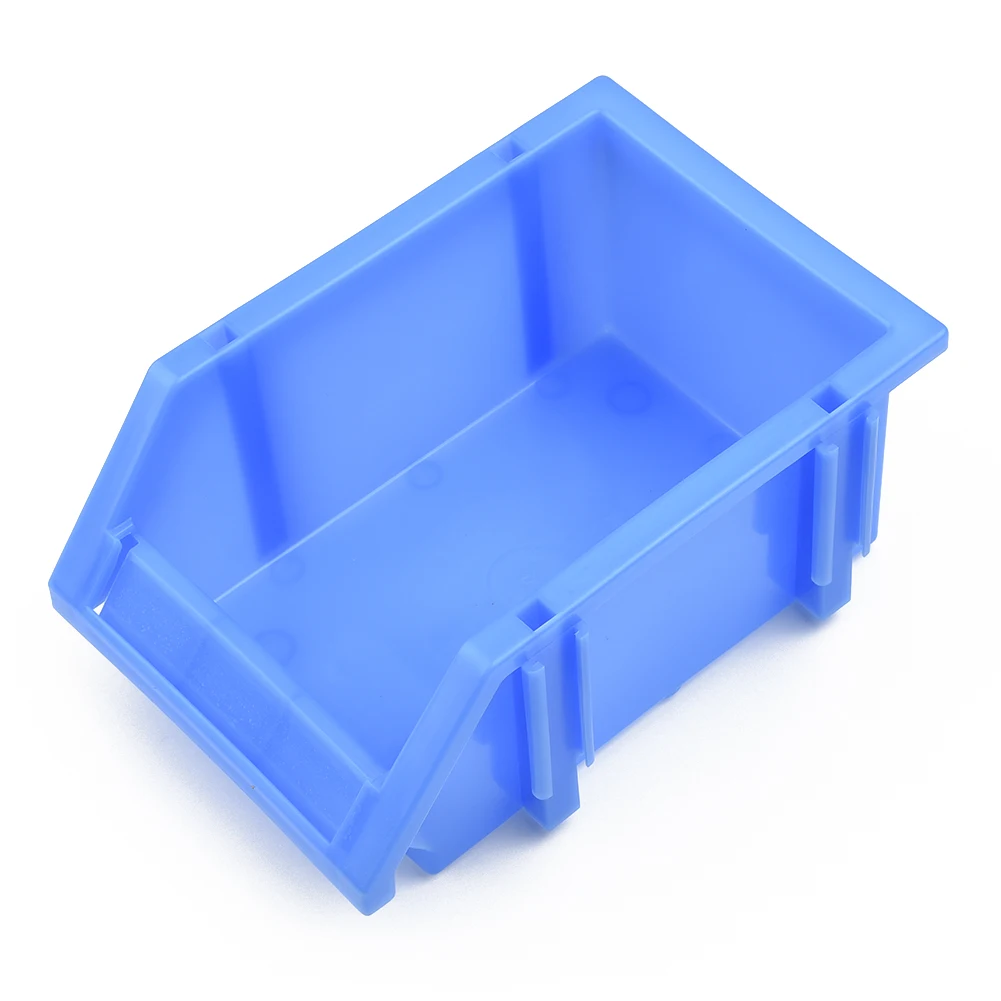

1pc Stackable Plastic Hardware Parts Storage Boxes Component Screws Tool Box Classification Case Workshop Goods Shelves Storage