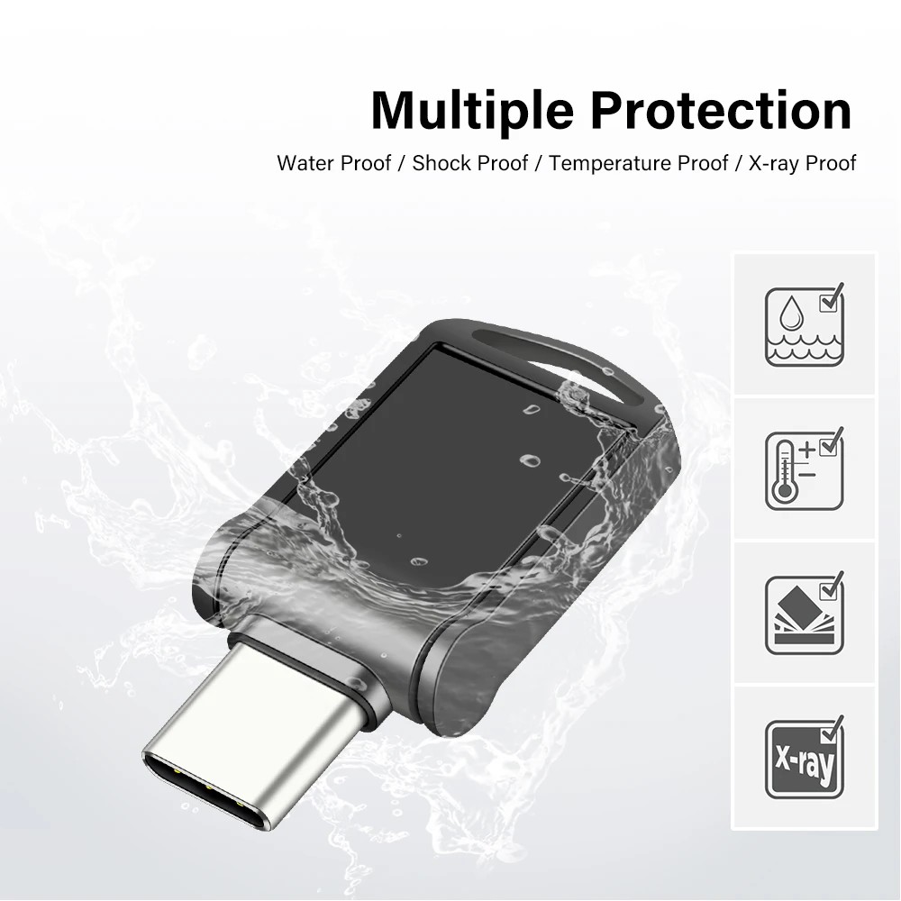 Фото USB-флеш-накопитель JASTER, 64 ГБ, OTG, 32 ГБ №3