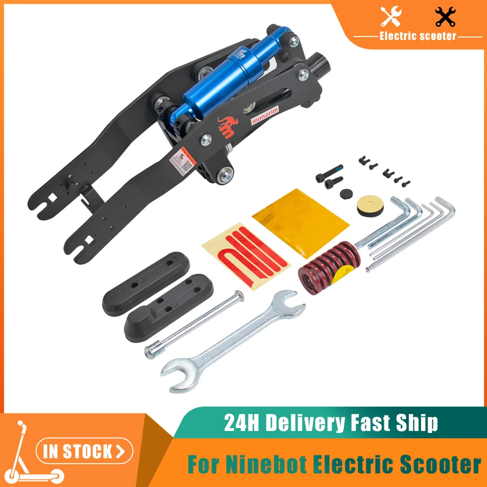 

Monorim Front Suspension Kits Modified Shock Absorption For Segway Ninebot MAX G30 D/E/G30 DII/EII/G30 LD/LE Electric Scooter