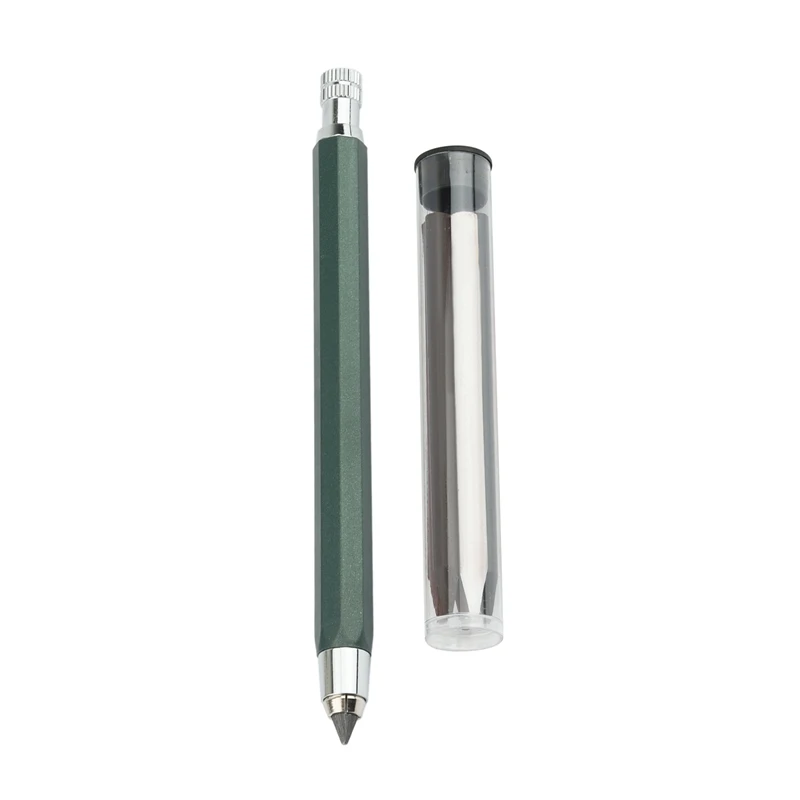 

Dededepraise 1Pcs 5.6 Mm Lead Holder And 5Pcs Refill Mechanical Pencil Set Sketch Up Automatic Mechanical Graphite Pencil