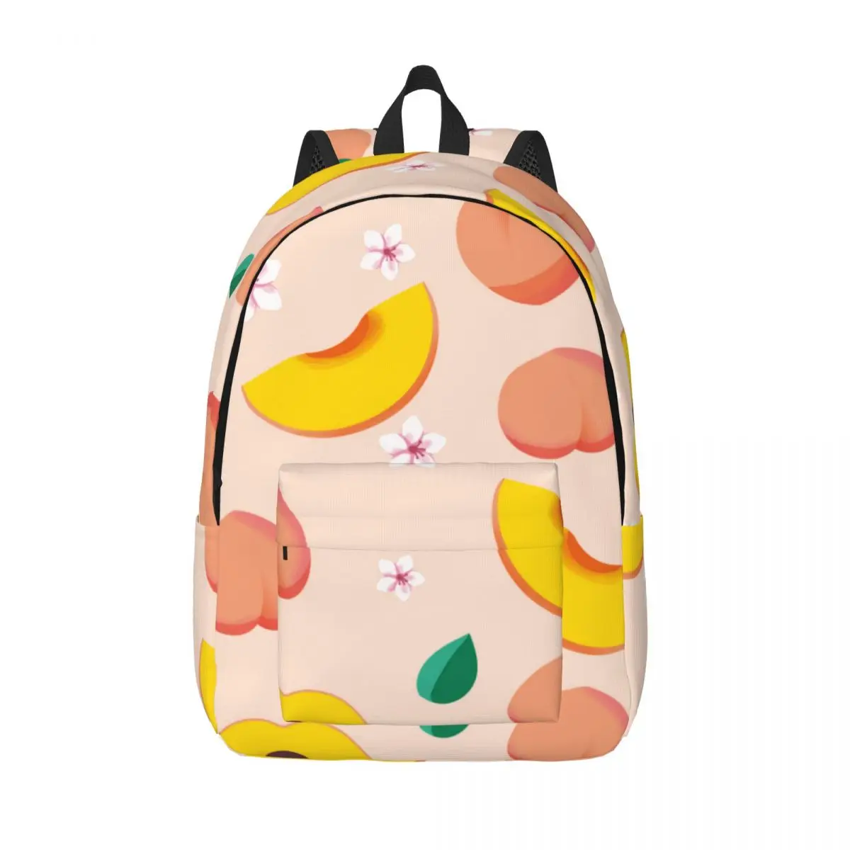

Hand Drawn Peach Pattern Backpack Unisex Travel Bag Schoolbag Bookbag Mochila