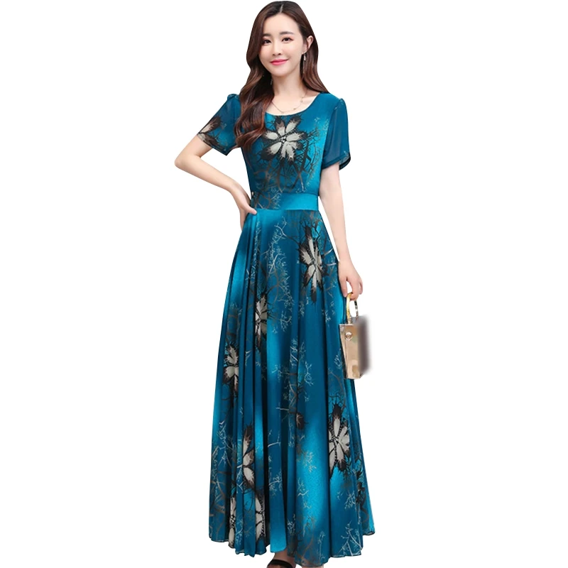 

896E Summer Short Sleeve Women's Casual Ethnic Style Shirt Loose Oversize Dress