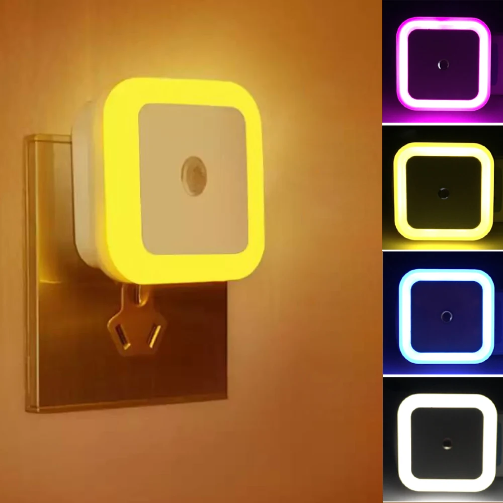 

LED Sensor Night Lamp Smart Dusk to Dawn Sensor Lamps Baby Room Nightlight for Bedrooms Toilets Stairs Corridors LED Night Light