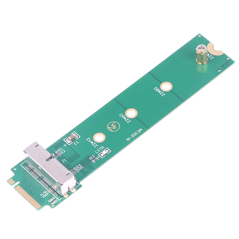 

1pc For MacBook Air Pro 12+16 Pins SSD to M.2 Key M (NGFF) PCI-e Adapter Converter Card for PC Computer Accessories C26