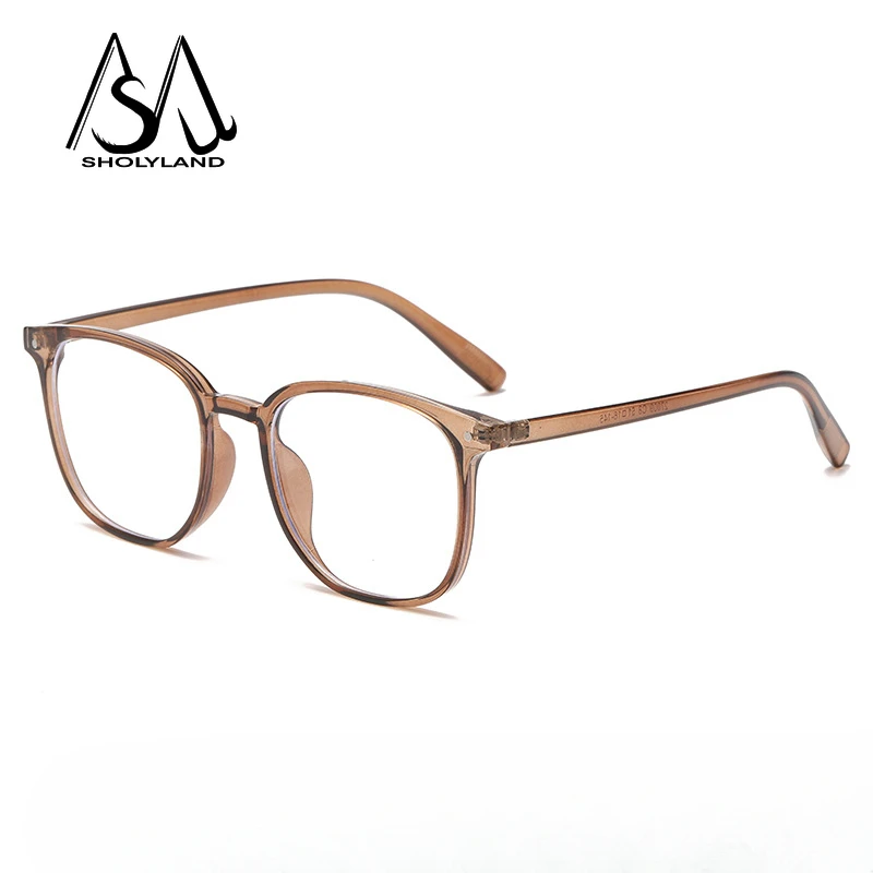 Ретро Очки В Квадратной Оправе С Защитой От Синего Света Модные Солнцезащитные