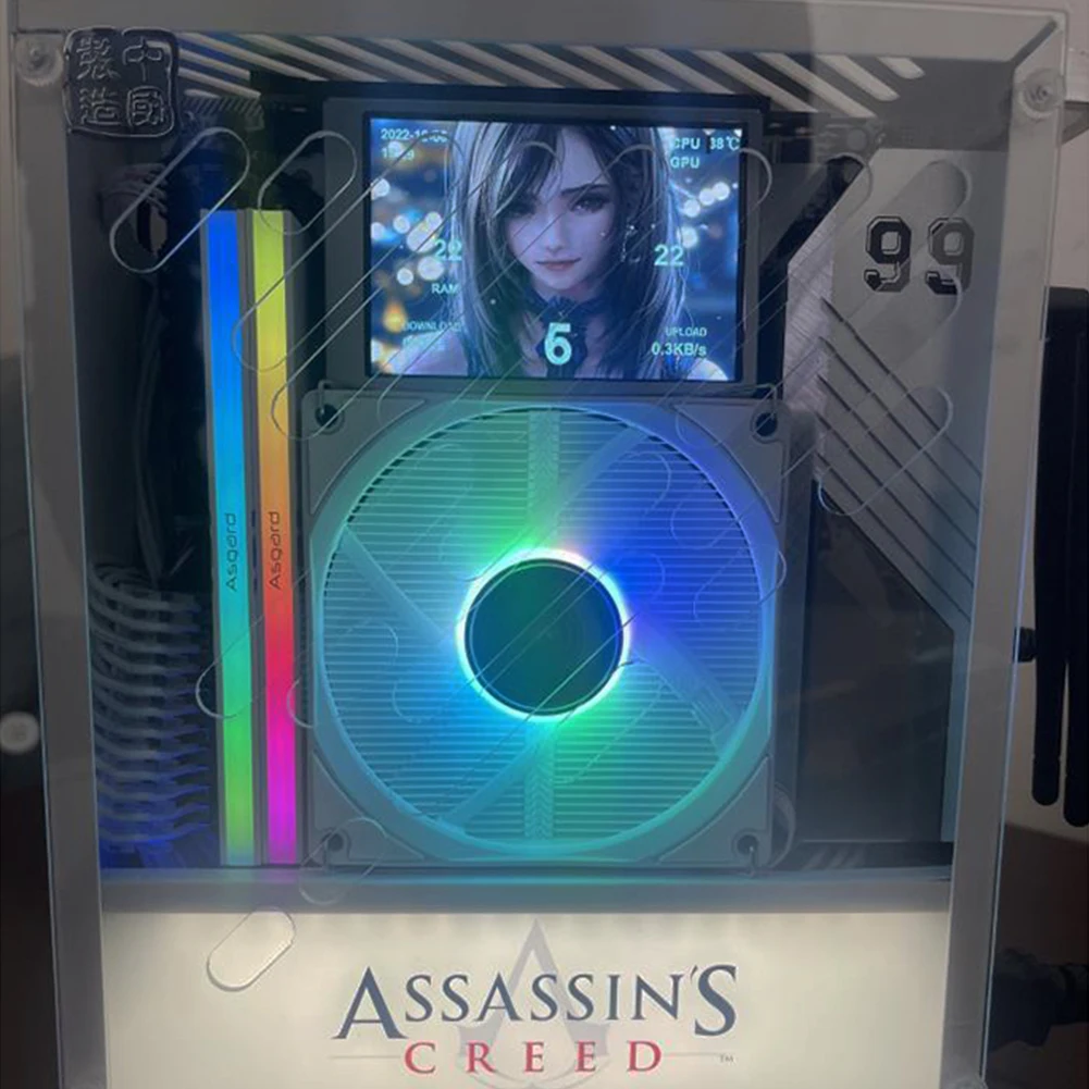 Двойной вторичный экран USB Type-C из алюминиевого сплава &quotсделай сам&quot