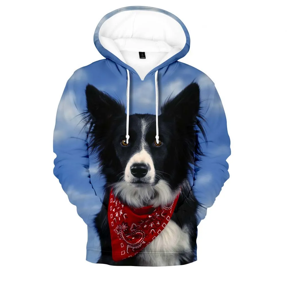 

Новейшая Классическая модная толстовка с 3D принтом собаки, популярная мужская и женская Милая толстовка, популярные спортивные топы для мальчиков и девочек