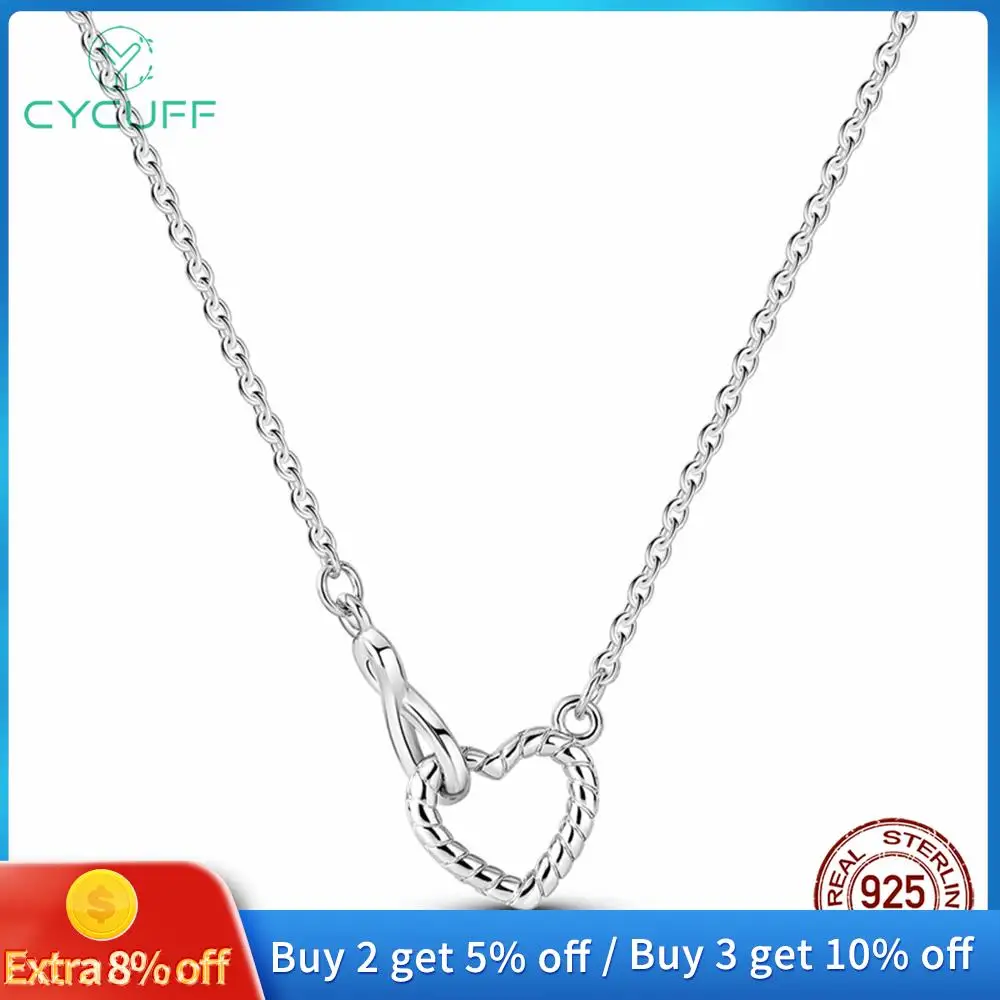 

Цепочка женская из серебра 925 пробы с кулоном «Вечная любовь»