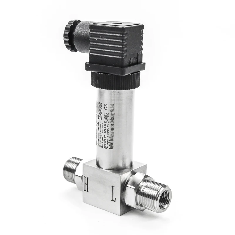 

4-20mA Smart Water Differential Pressure Sensor 0-0.05Mpa Full Stainless Steel G 1/2"