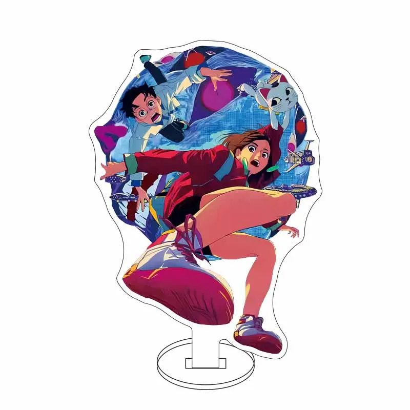 Anime DANDADAN S.h.figuarts Dandadan Ayase Momo Takakura Ken Action Acrylic Stand Model 15CM Gifts for Fans