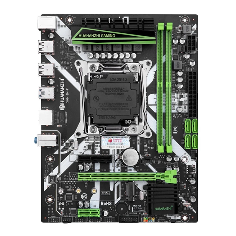 

HUANANZHI X99 8M F X99 Motherboard Supports XEON E5 X99 LGA2011-3 All Series DDR4 RECC NON-ECC Memory NVME USB3.0 SATA