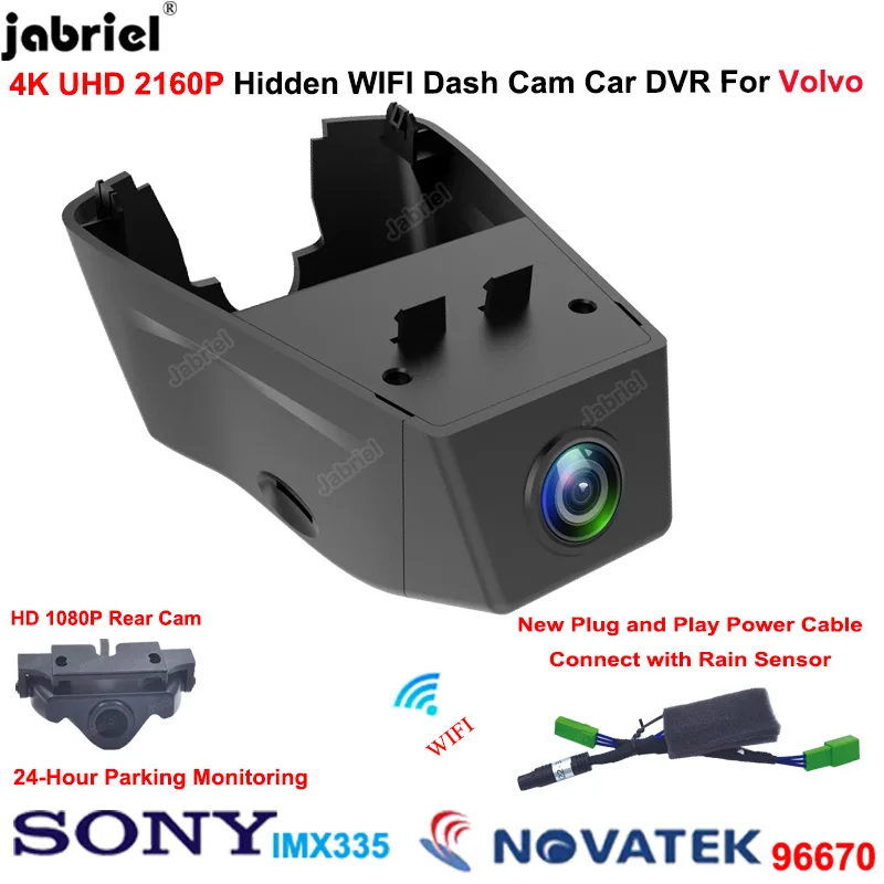 	Auto Wifi 4K Car DVR Dash Cam 	