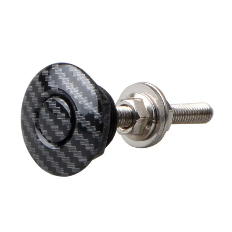 1 комплект 30 мм металлический гоночный замок из углеродного волокна Кнопка