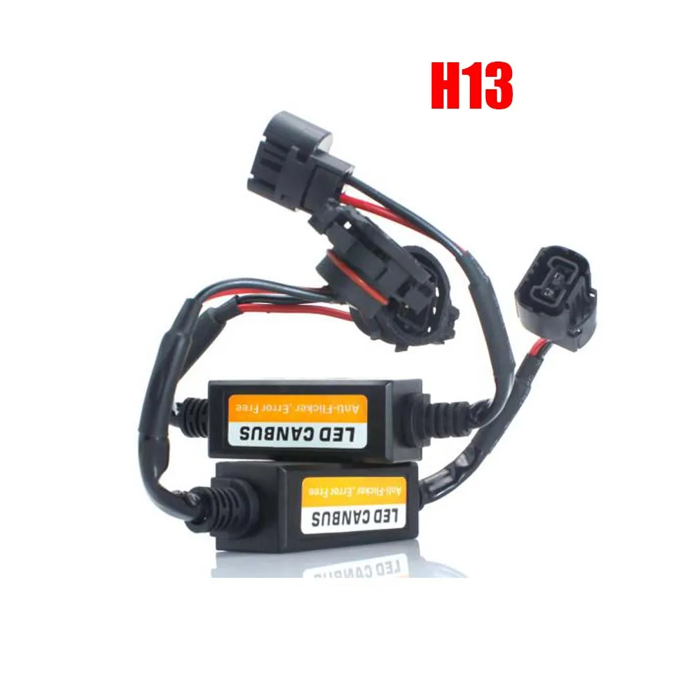 2 шт. безошибочный CAN-шина декодер для головного света автомобиля H1 H4 H7 H11 H13 H16 5202 9004