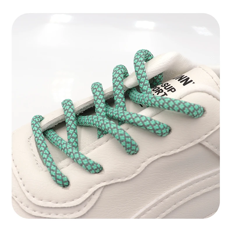 

Coolstring New Fashion Highlight 3M Reflective Laces Sneaker Rope Shoelaces Athletic KIDS Bootlace For V2 350 750 BOOTS Latchet