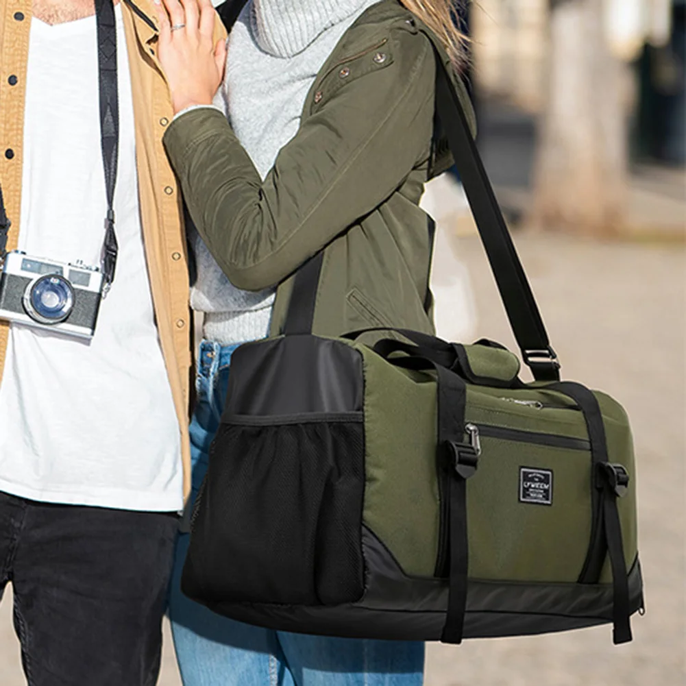Women Fashion Travel Bags Large Capacity Waterproof Men's Sports Bag Dry and Wet Weekend Voyage Female Shoulder Messenger Bag