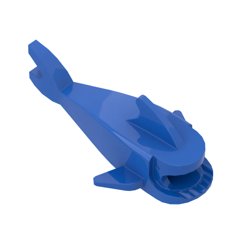 

1 шт. высокотехнологичная сборка частиц 2547 акулы Строительные блоки Кирпич часть игрушка подарок