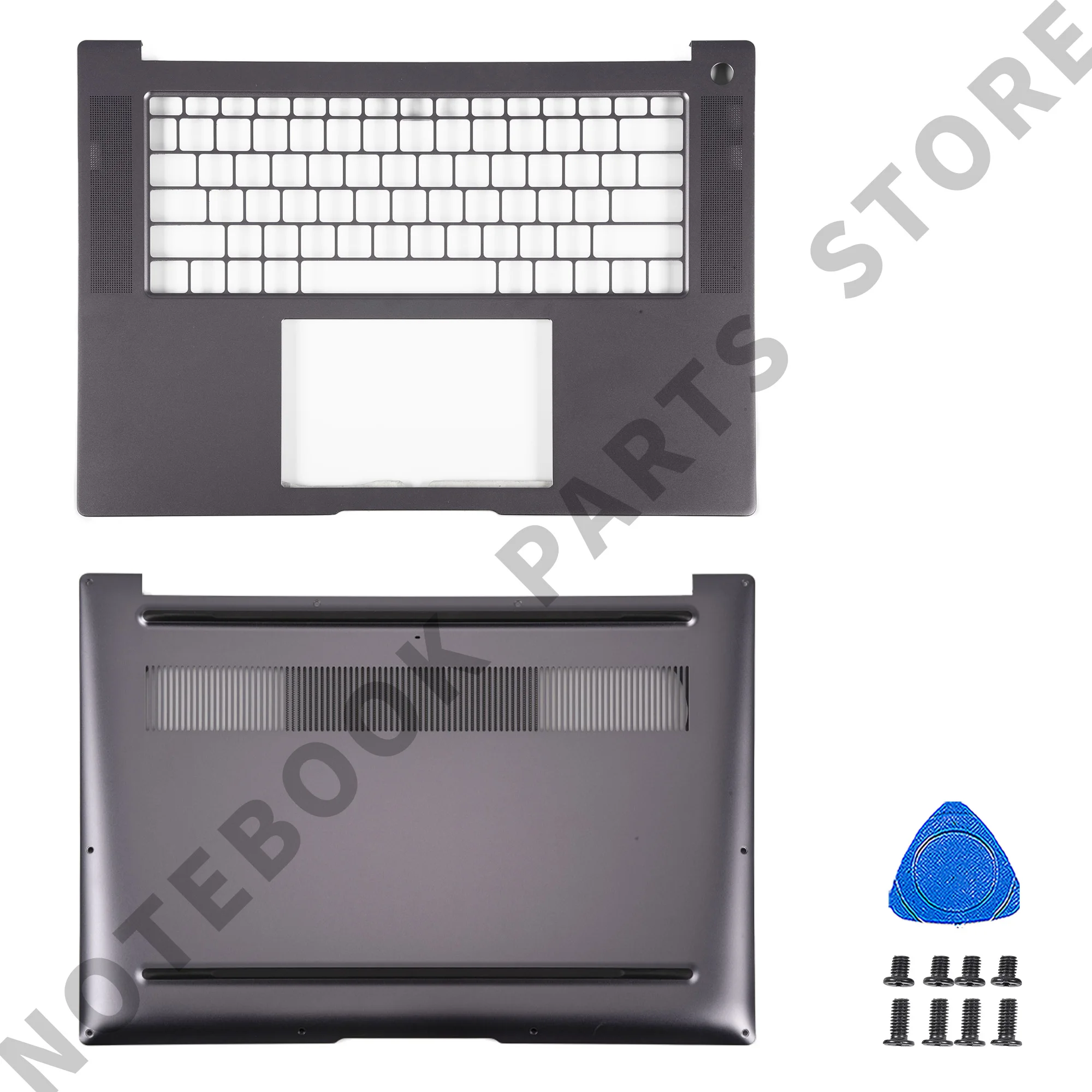 Задняя крышка для MateBook 16 MEIHENGHUI серая