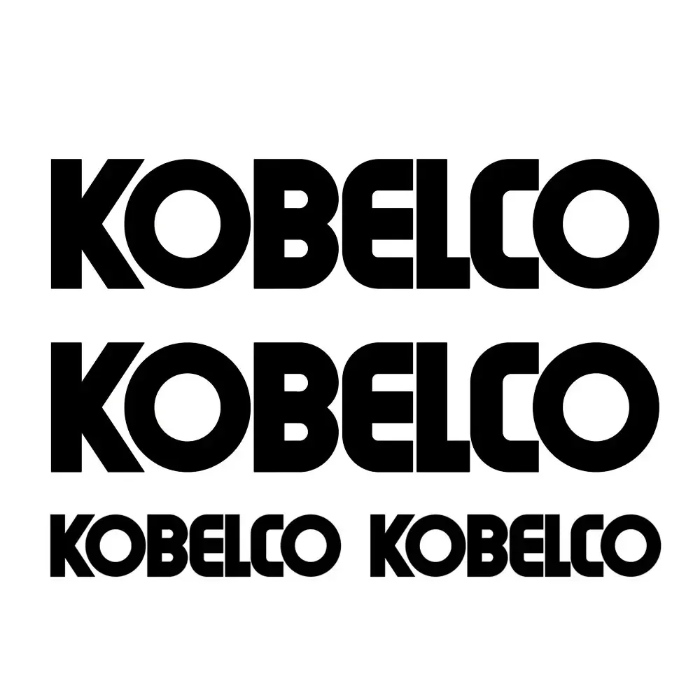 

Виниловая наклейка для экскаватора Kobelco