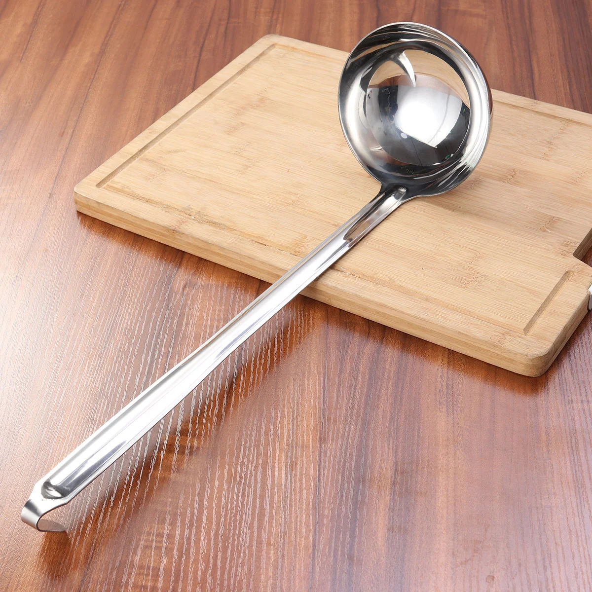

Ladle Soup Dipper Stainless Steel Spoon Gravy Sauce Cooking Kitchen Salad Dressing Chili Water Metal Drizzle Bath Serving