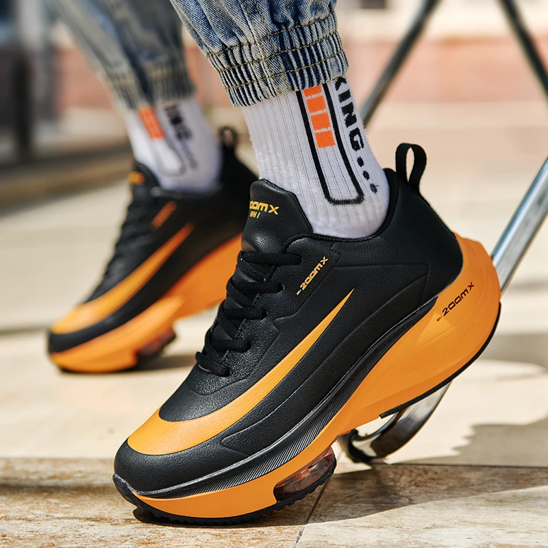 Xiaomi SALUDAS Luxury Sneakers Men Women Fashion Platform Casual Shoes Waterproof Leather Sneakers Unisex Outdoor Running Shoes