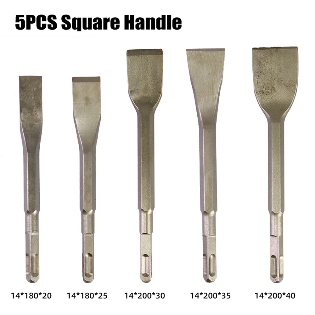 

SDS PLUS Shank Electric Hammer Masonry Point Groove Flat Chisel Drill Bit For Tile Cement Concrete Brick Stone