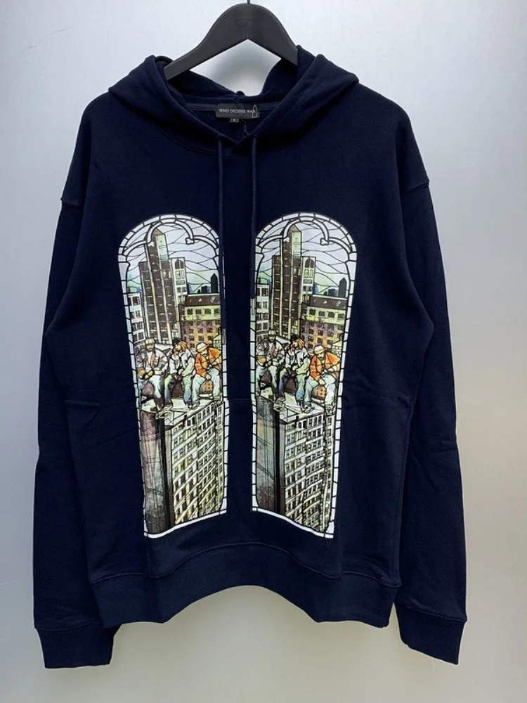 Толстовка ZOCI с капюшоном официальный сайт модная принтом манги арки орла тяжелая