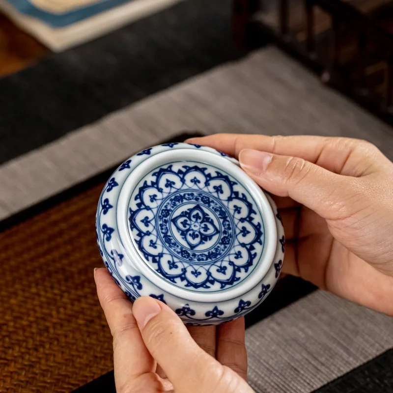 Цзиндэчжэнь Qitang античная глина Po-фазные цветы керамический держатель для