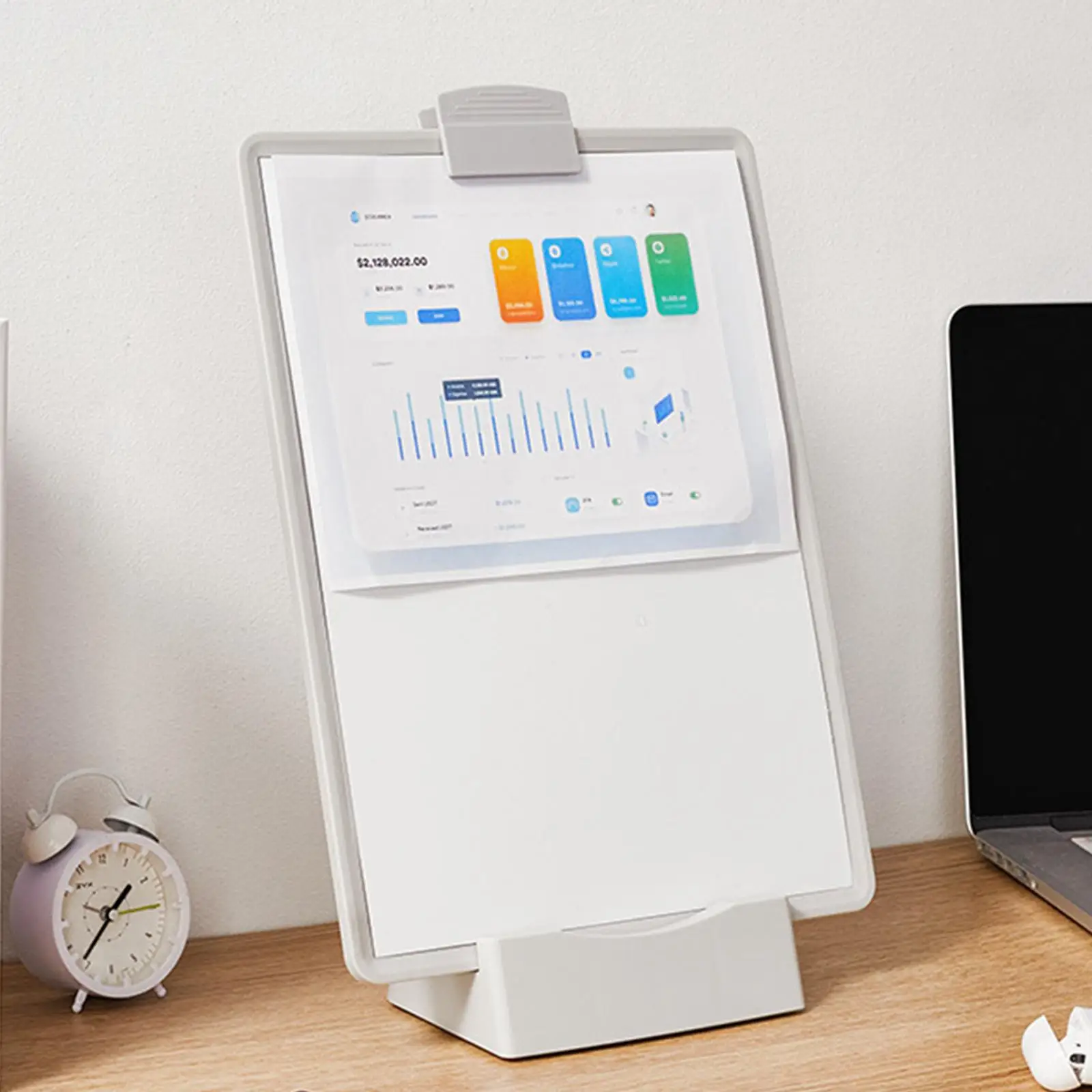 

Portable Reading Book Stand Recipe Shelf Holder Cookbook Holder Organizer Bookend For Music Score Recipe Tablet