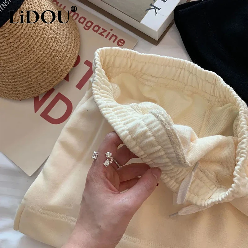 Новинка 2023 модные летние шорты для девочек в Корейском стиле спортивные шикарные